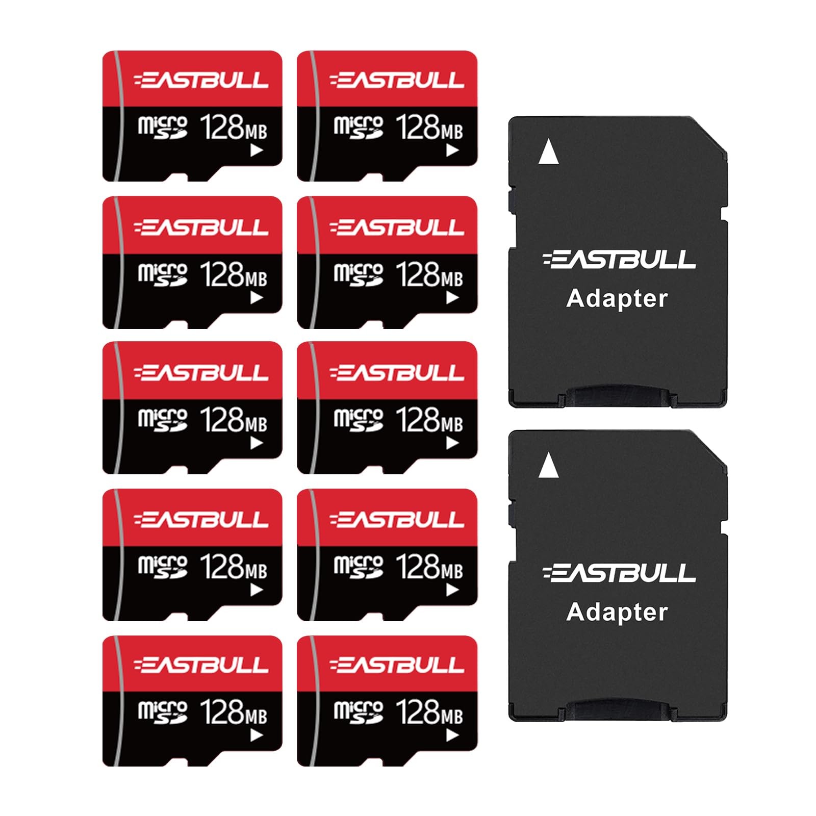 (Not 128GB) 128MB 10-Pack of Micro SD Cards, SD Memory Cards 128MB SD Cards P...