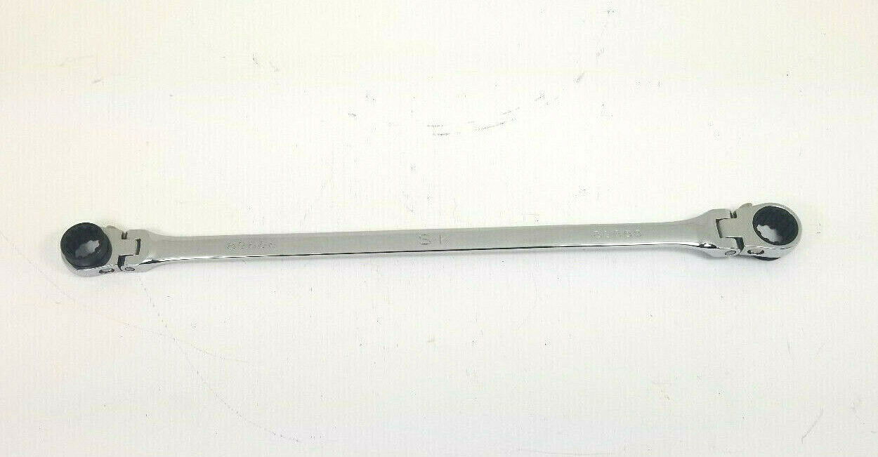 SK 89666 Ratcheting Box-End Wrench 16mm x 18mm