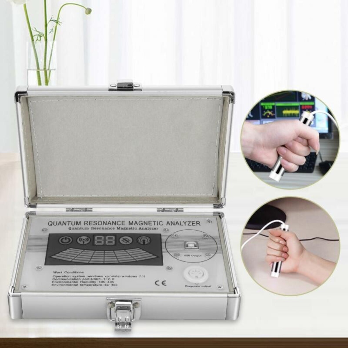 2025 USA Quantum Magnetic Resonance Body Analyzer Spanish & English Version New