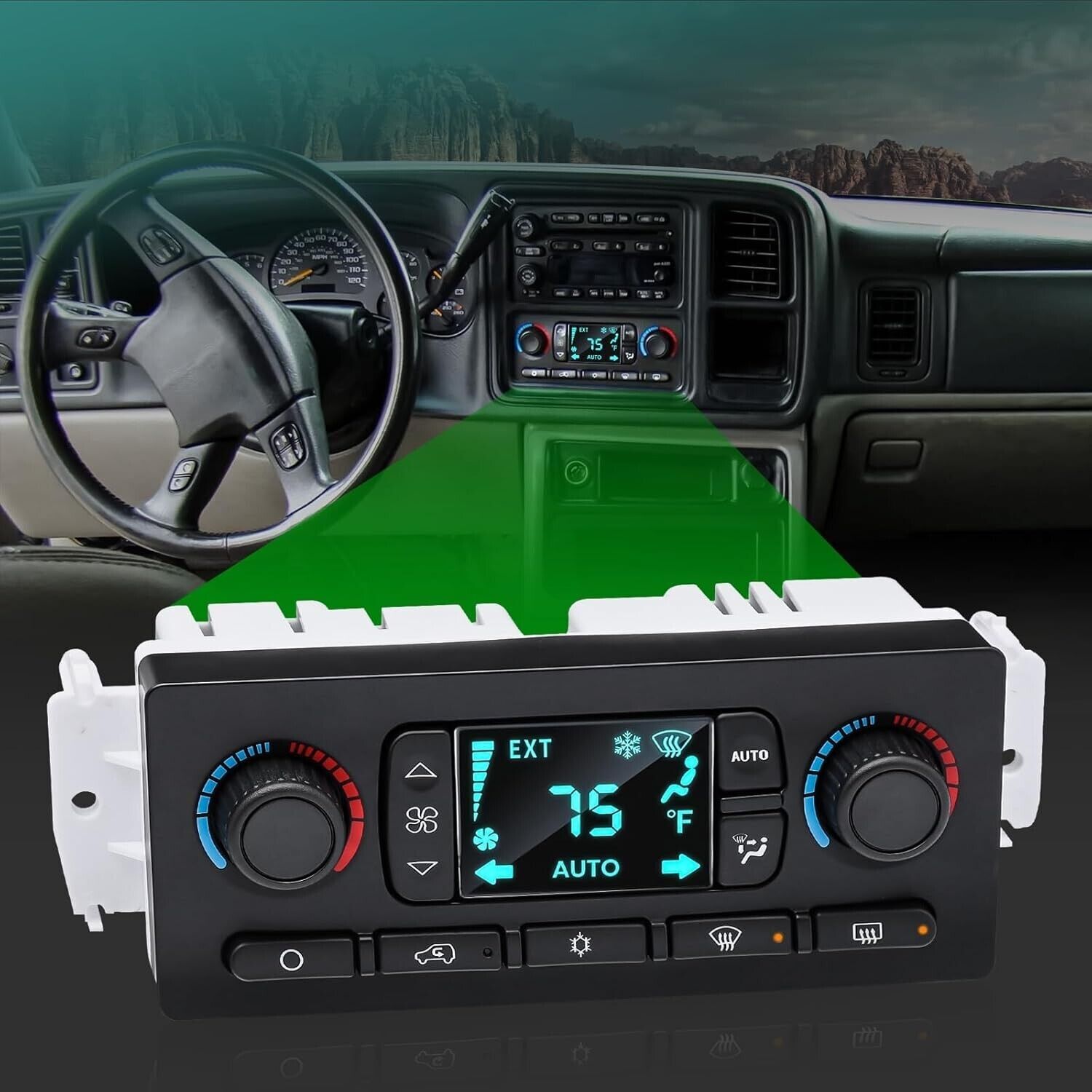 Ac Climate Control Module Improved 599-211XD For Chevy Gmc Silverado Tahoe Trail