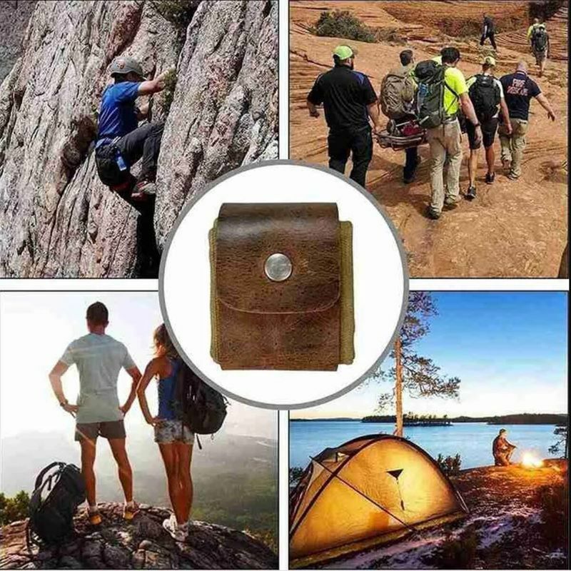 Portable Foldable Metal Detecting Finds Pouch Canvas Drawsting Waist Bag Outdoor