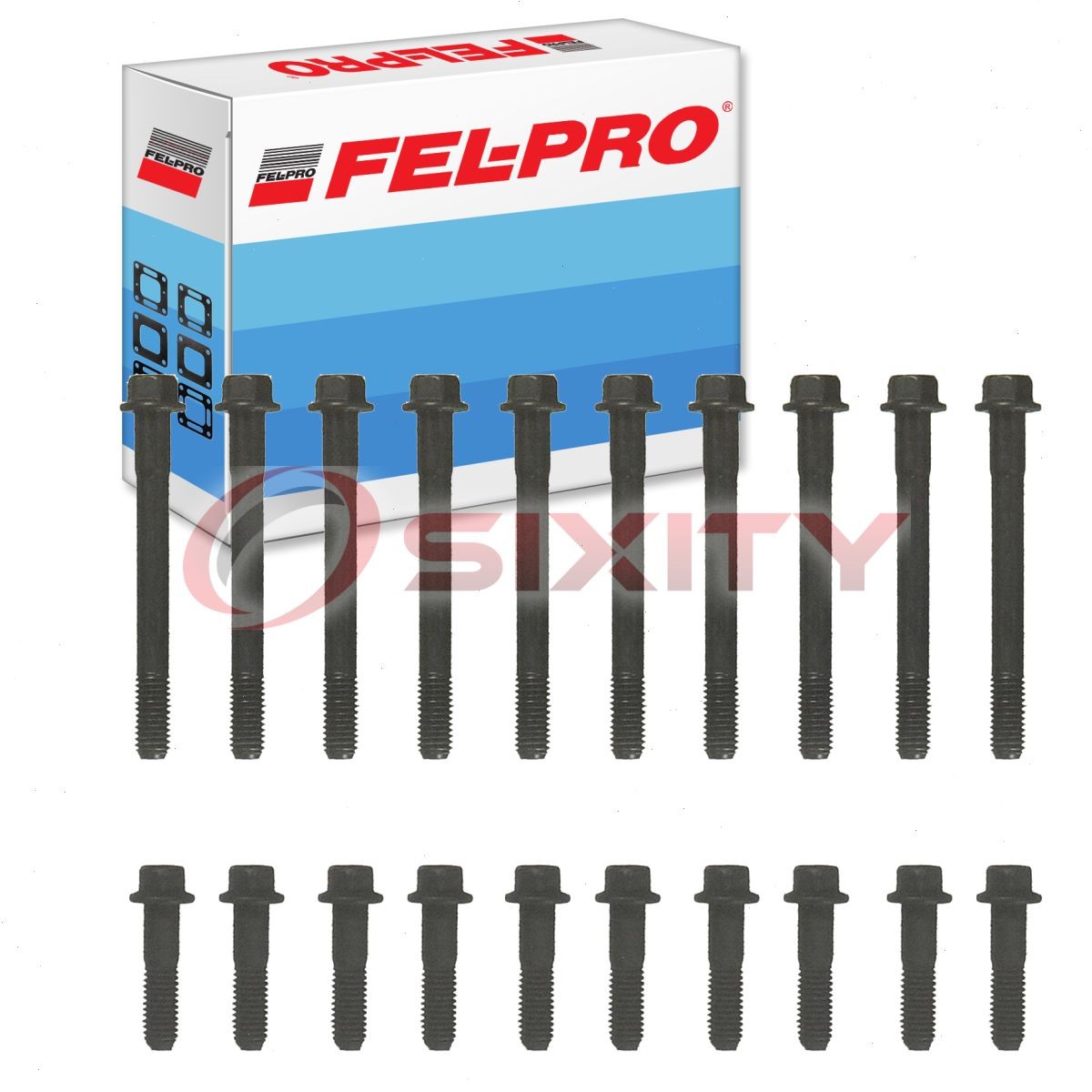 Fel-Pro Cylinder Head Bolt Set for 1994-2003 Dodge Ram 1500 5.2L 5.9L V8 qk