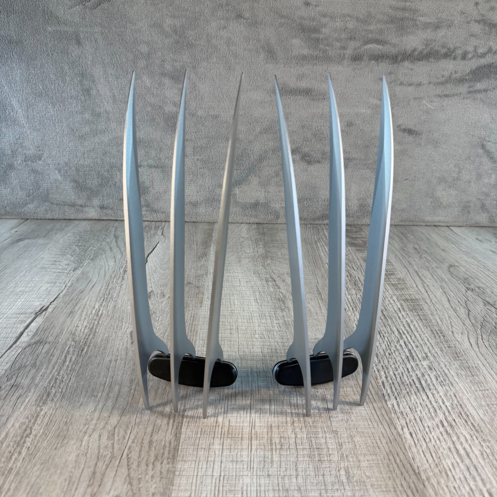 True Claw Stainless Steel Wolverine Claws X-Men Cosplay Prop Pair Marvel Logan