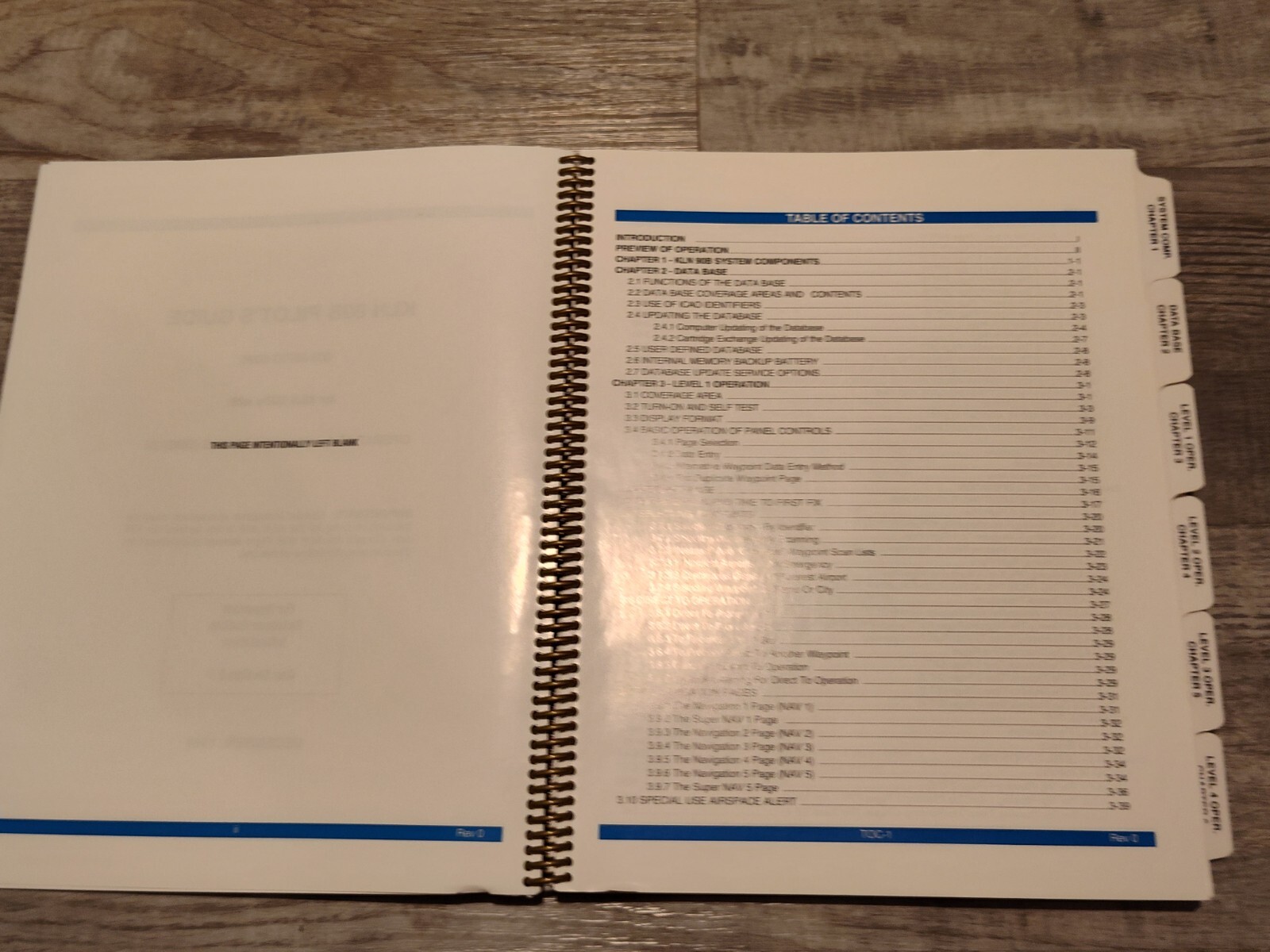 KLN 90B BENDIX KING GPS NAVIGATION SYSTEM Pilot Reference Manual 1995