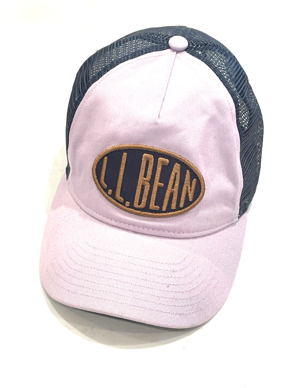 L.L. Bean Lavender Black Mesh Snapback Adjustable Hat