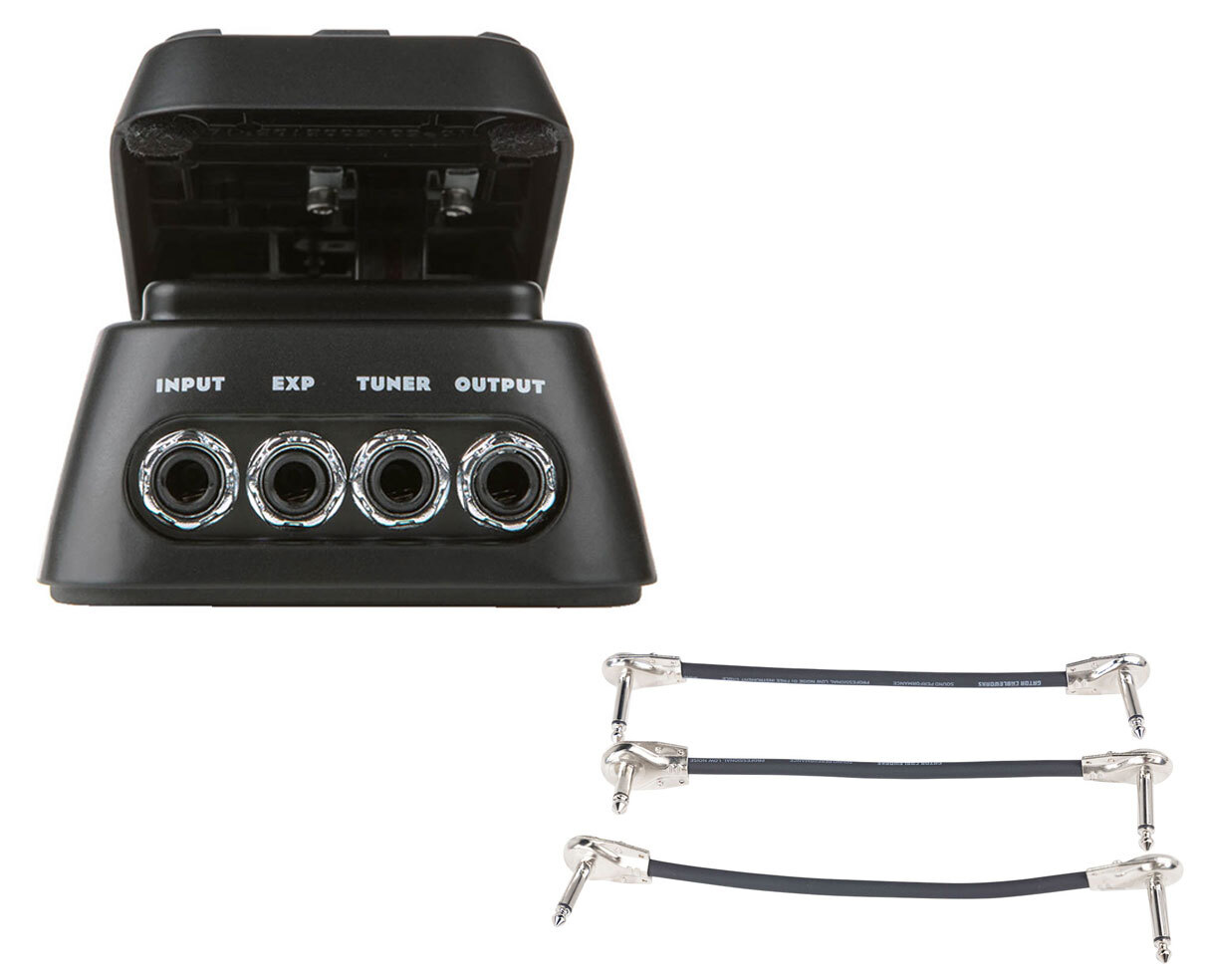 Dunlop DVP3 Volume X Pedal + Gator Patch Cable 3 Pack