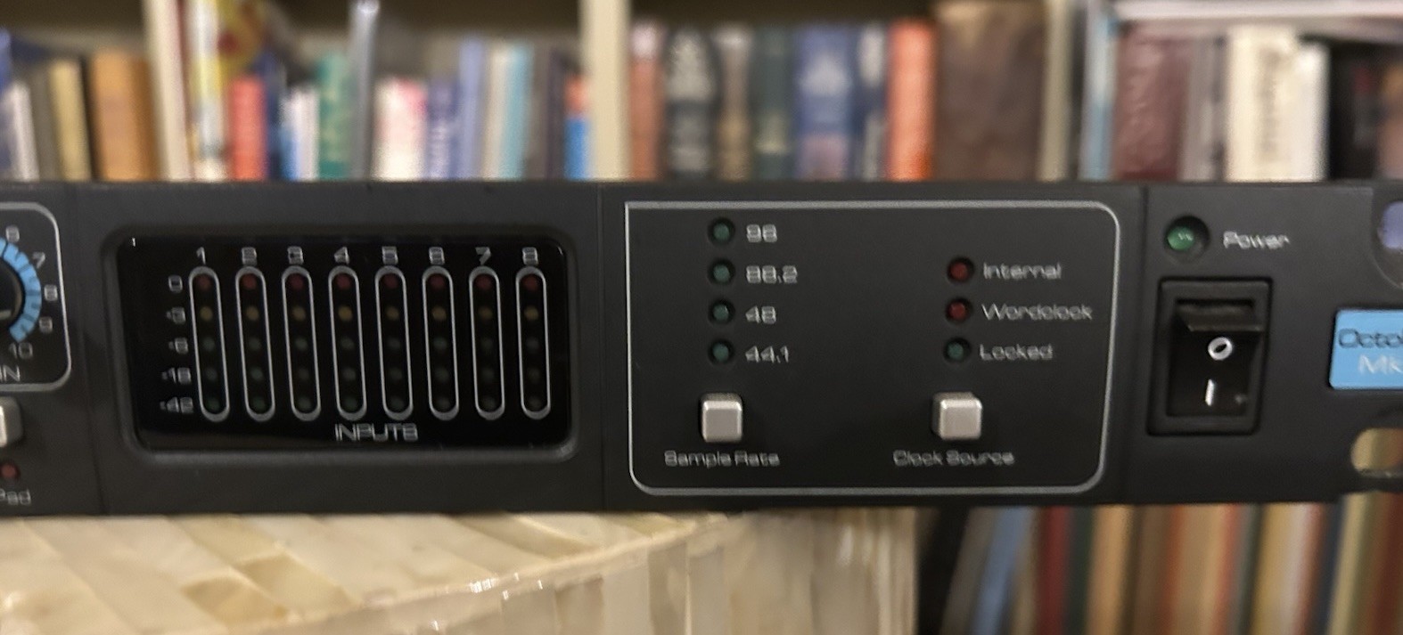 Focusrite OctoPre MKII Dynamic 8-Channel Microphone Preamp w/ Power Cord