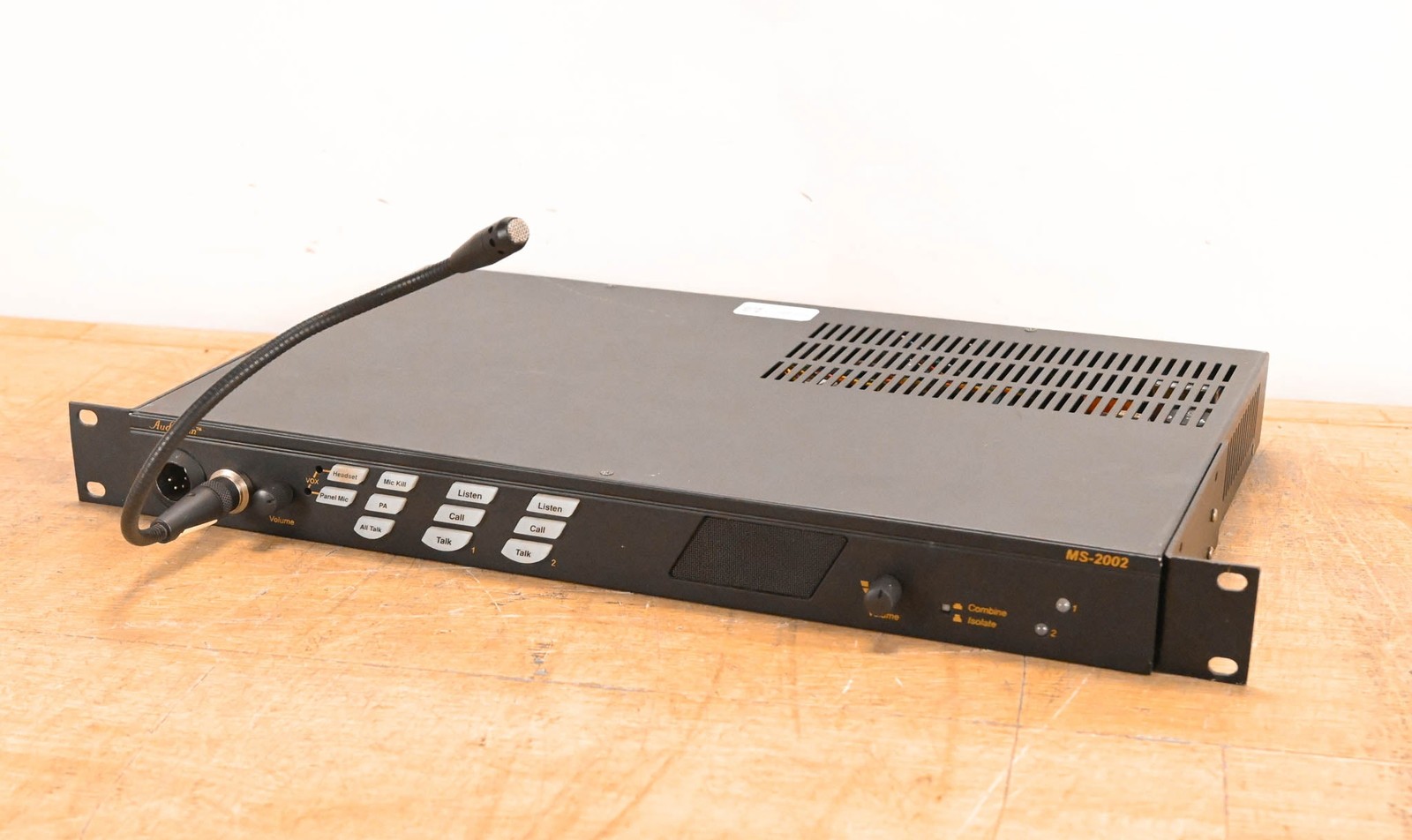 Telex MS-2002 2-Channel Master Station and Power Supply CG01QPB