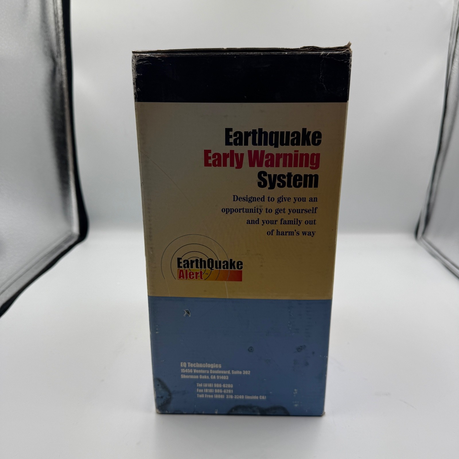 Earthquake Early Warning System EQ Technologies Alarm
