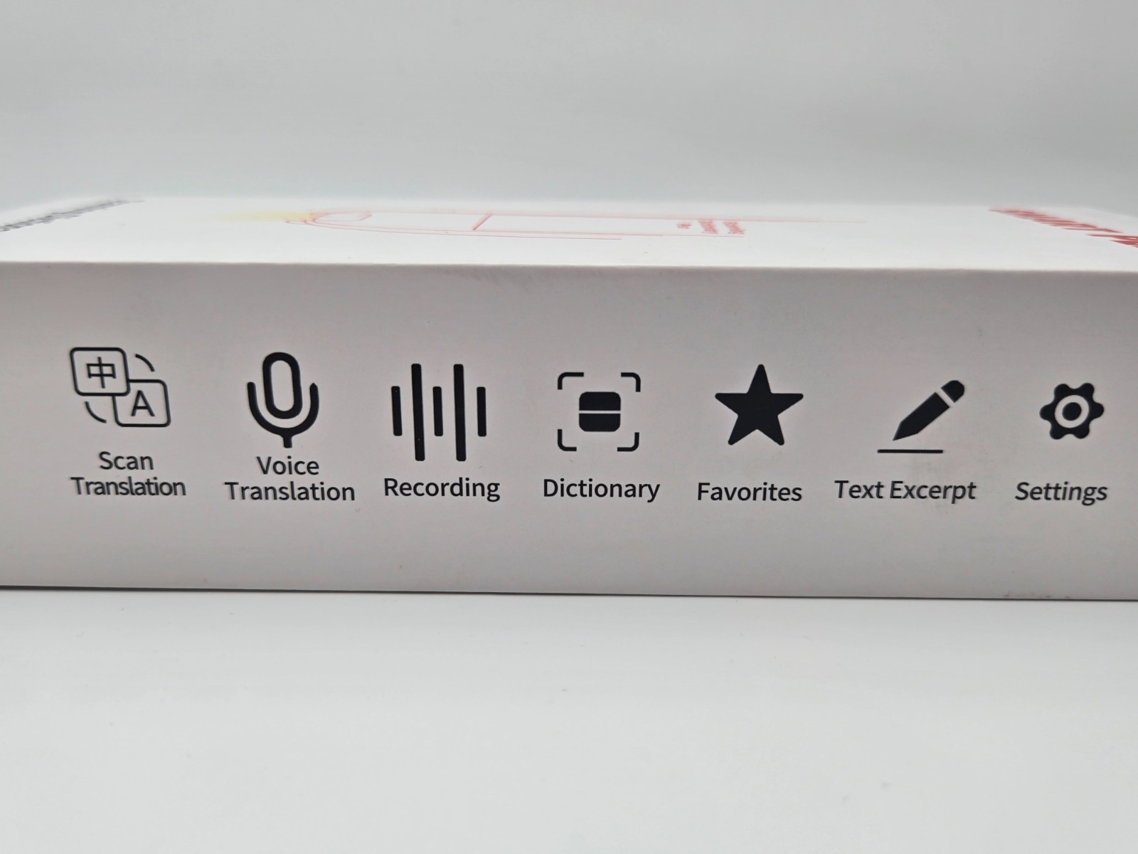 A26s Smart Voice Scan Translator Pen, Real Time Language Translator, Touchscreen