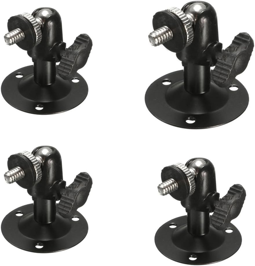 Camera Bracket Mount Pack of 4 Metal Outdoor/Indoor Use Security Bracket for Ocu