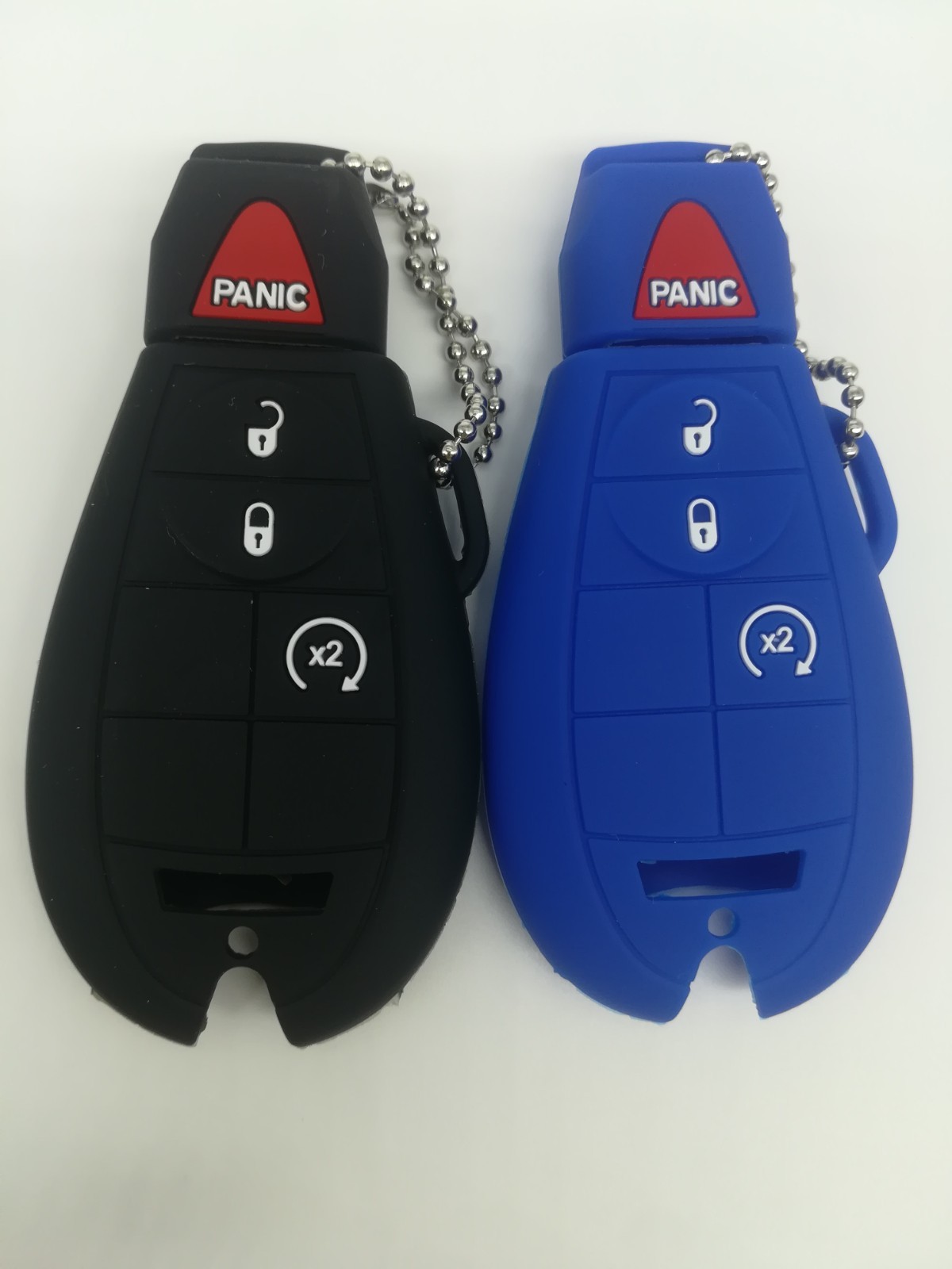 2*Remote Key Cover for RAM TRUCKS 1500 2500 3500 GRAND CARAVAN JOURNEY CHRYSLER