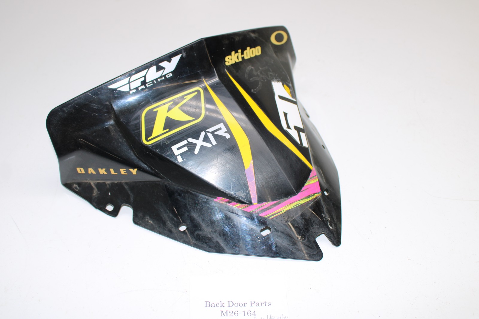 2016 Ski-doo Renegade 137" 600 Etec Xm XS Windshield Wind Shield Black 235 mm