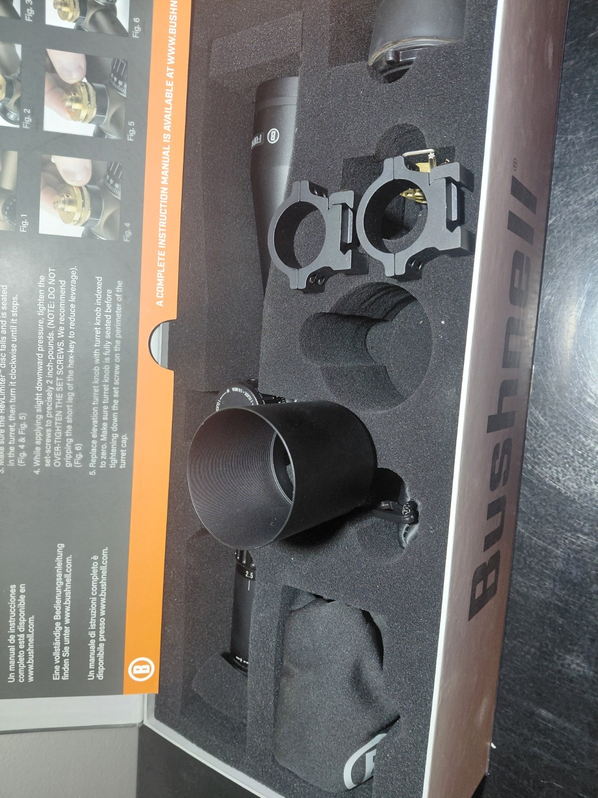 Bushnell Forge 2.5-15X50MM Rifle Scope