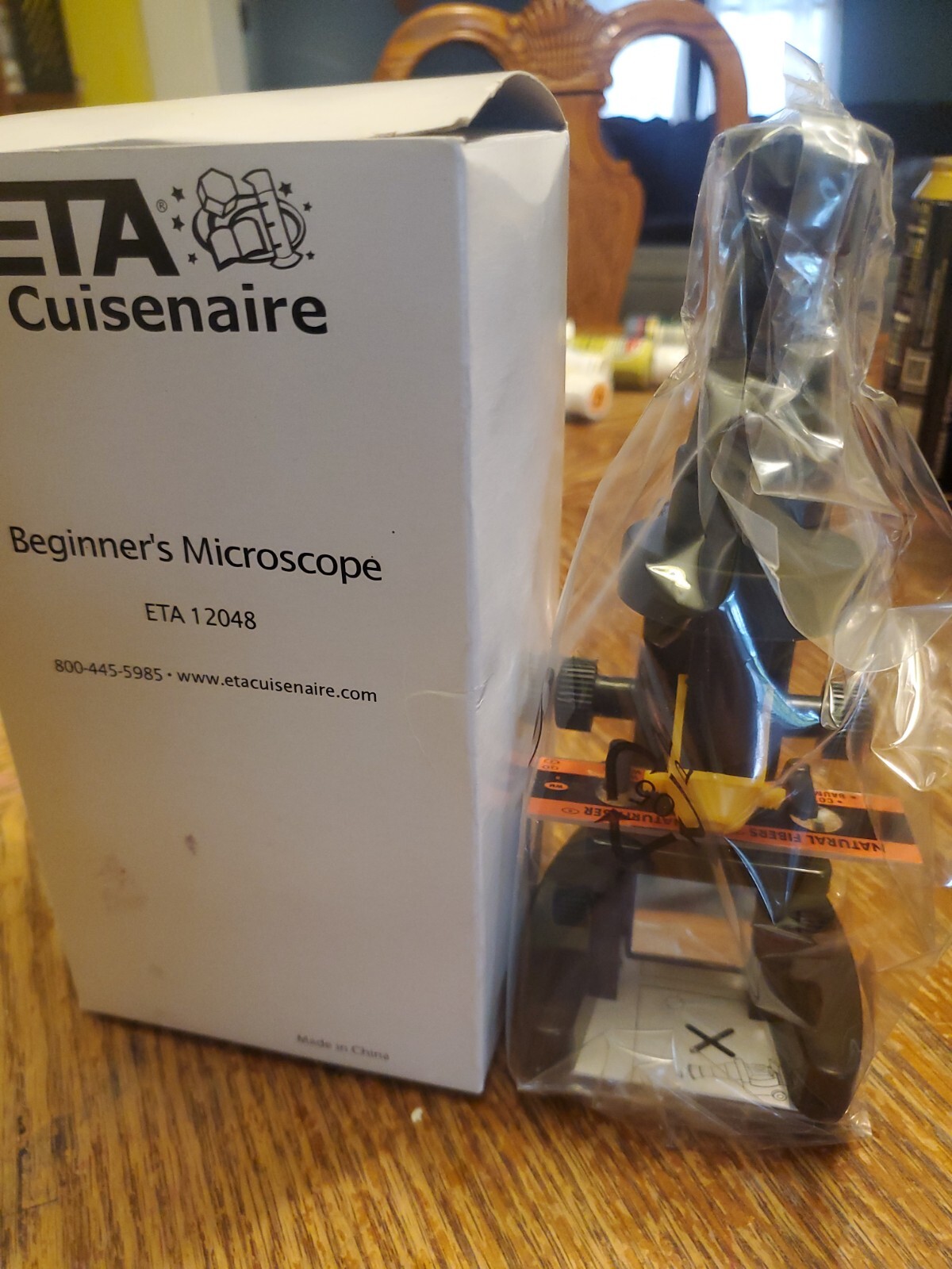 Beginner's Microscope ETA Cuisenaire  12048 Science Chemistry School! NEW!  NIB
