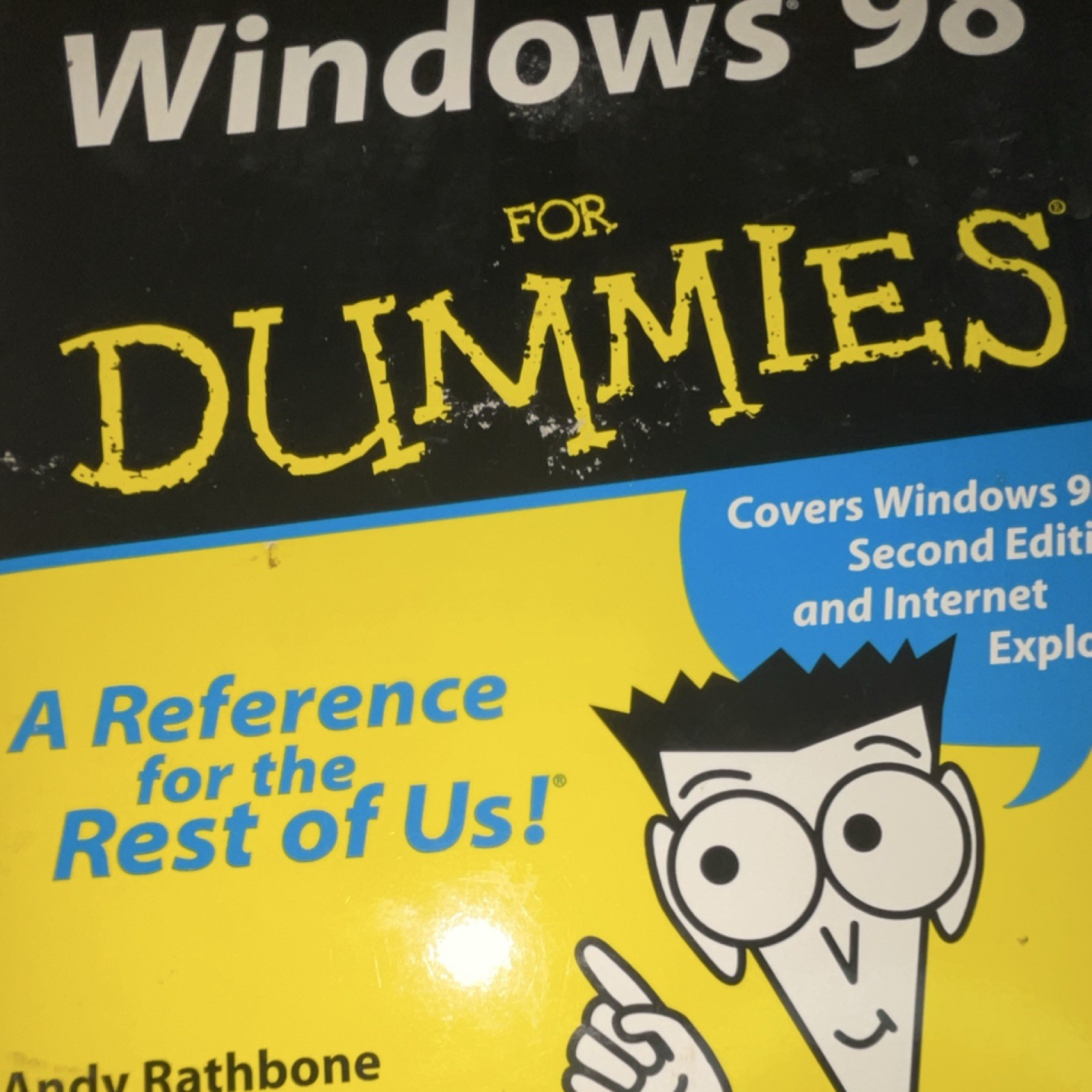 For Dummies Windows 98 For Dummies 2nd Ed Paperback Manual Andy Rathbone