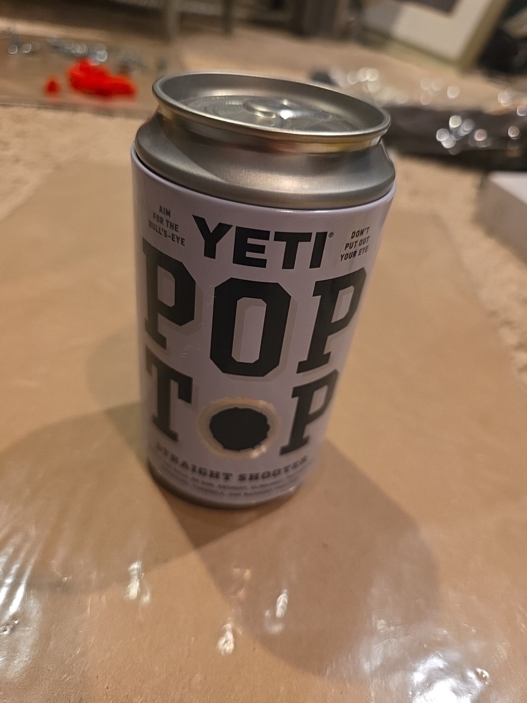 Yeti Pop Top Stash Can 12 oz Canister Hidden Safe Straight Shooter Yeti Aim Fire
