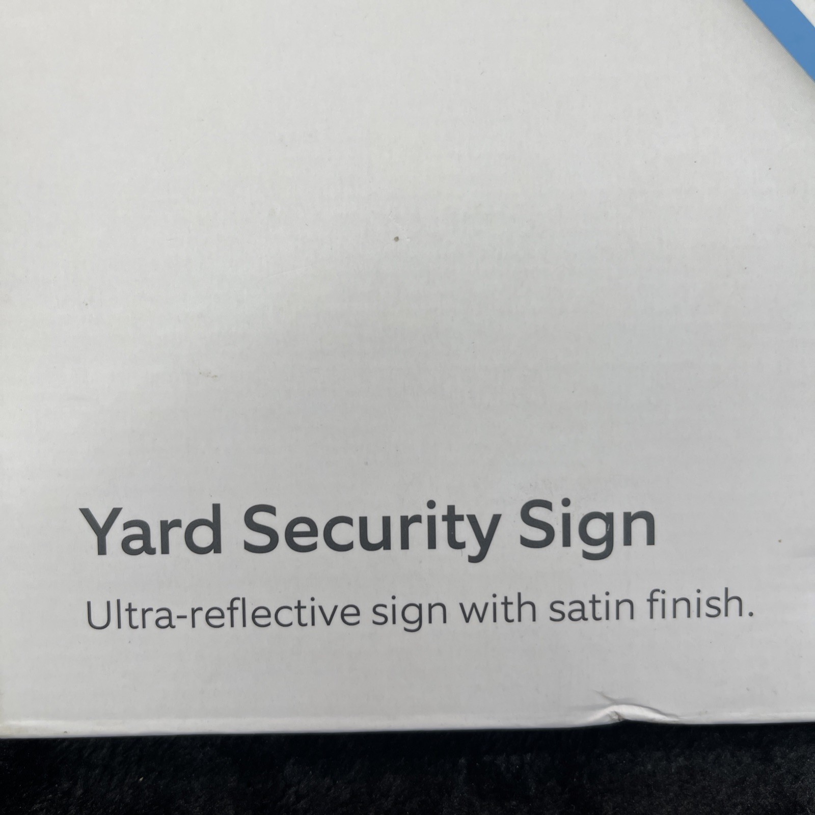 Ring Yard Security Sign Protected by Ring Audio Video Recording Reflective NOB