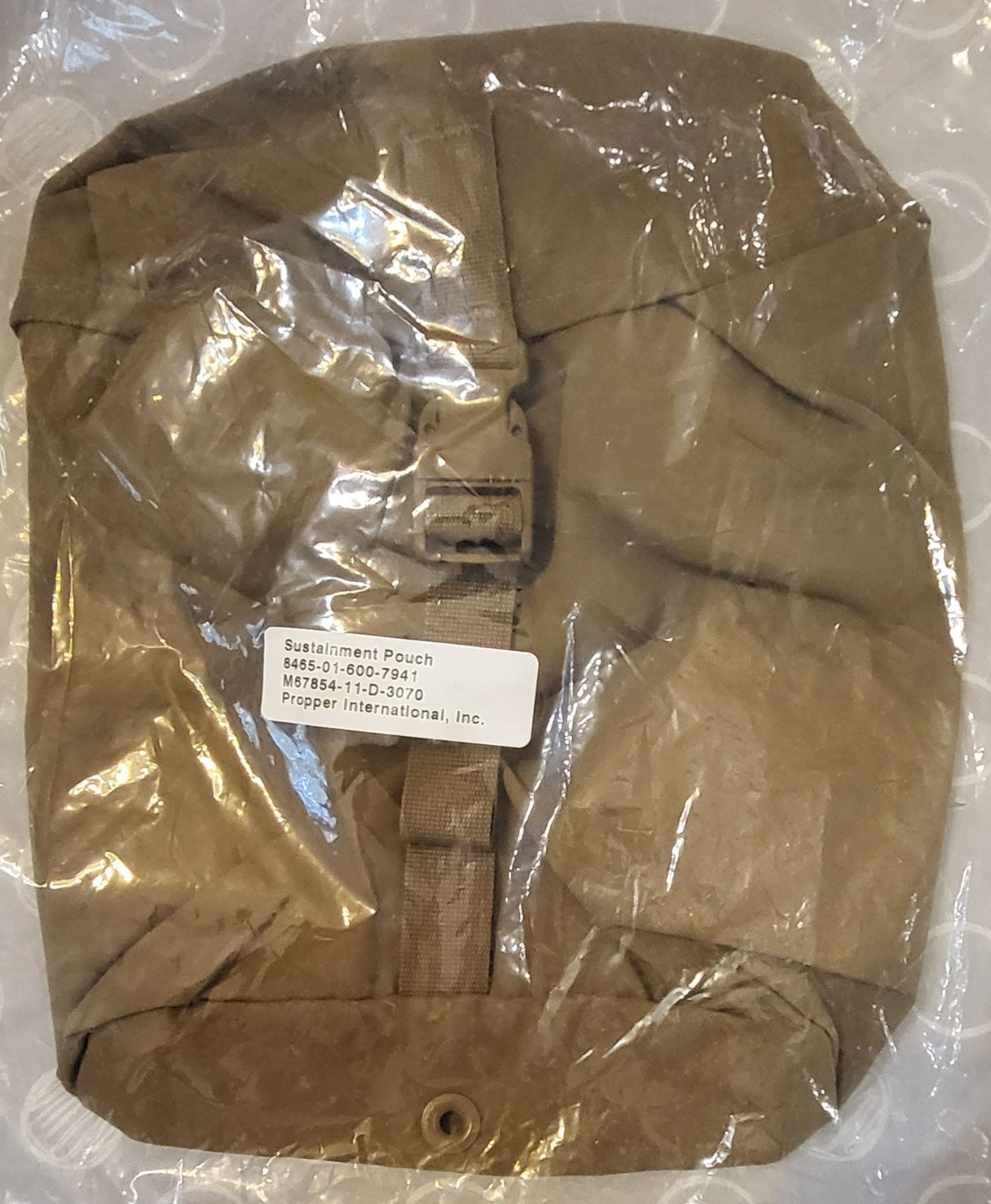 NEW USMC FLBE Molle Coyote Brown Sustainment Pouch