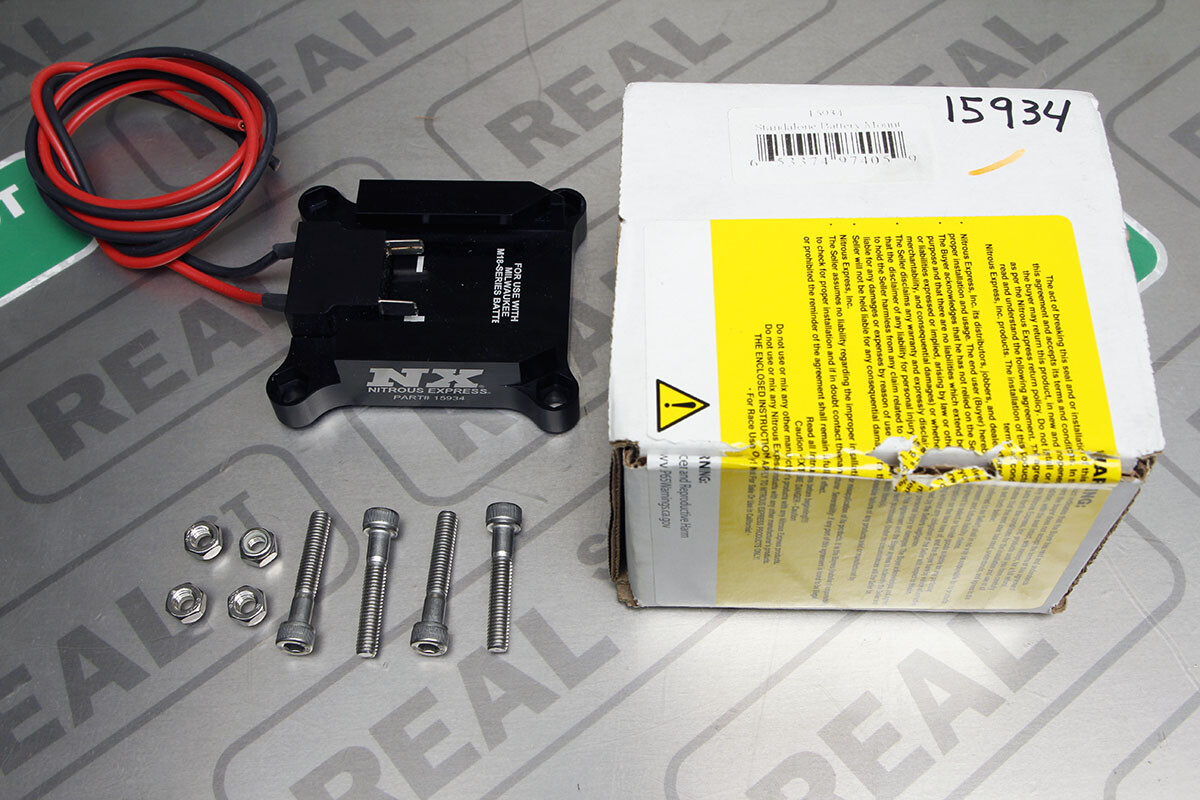 Nitrous Express Stand Alone Battery Mount use with M18 Series Lithium batteries