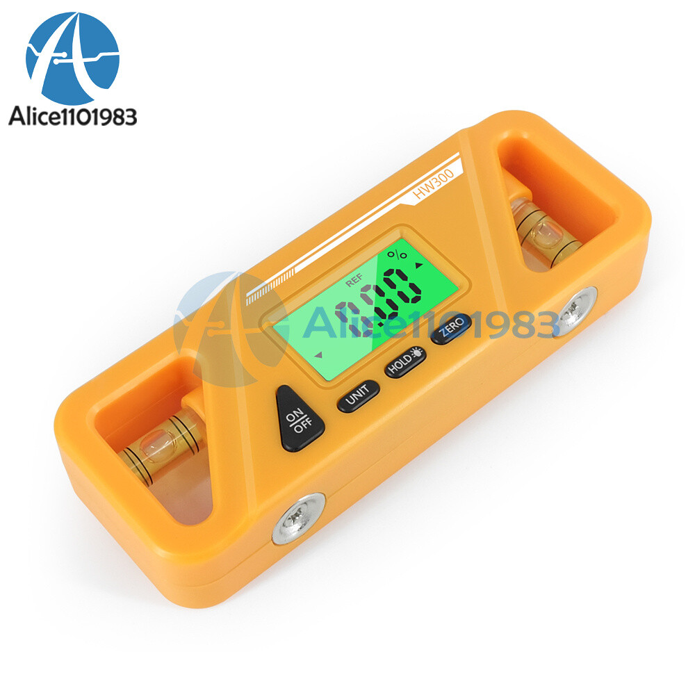 90° Degree LCD Digital Display Inclinometer Level Meter Protractor Angle Meter
