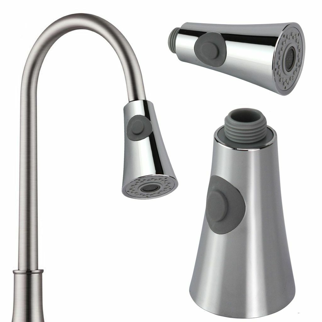 G1/2" Pull Out Spray Head Replacement Universal Kitchen Bathroom Sink Faucet Tap