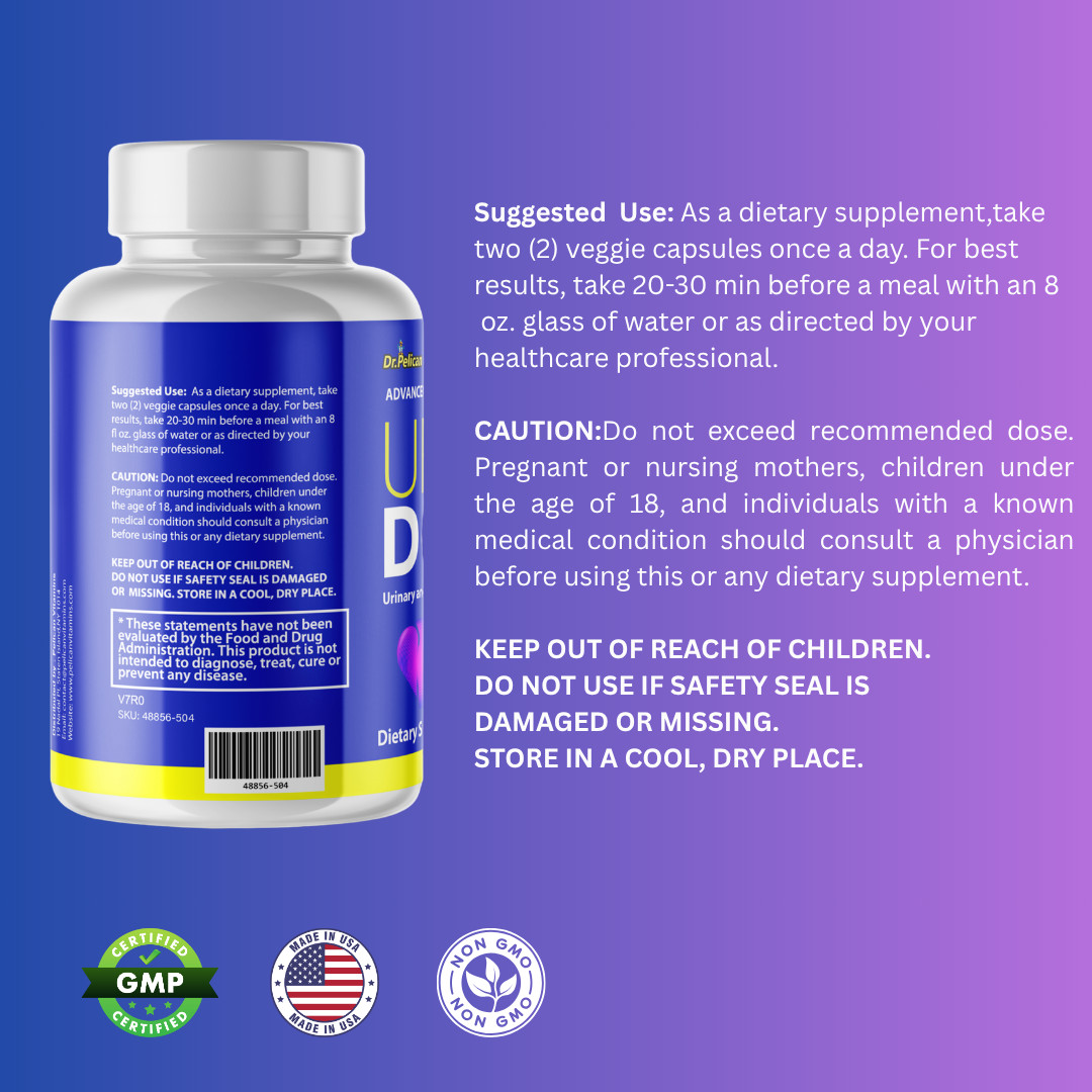 URO DOC- Prostate & Urinary Support- 60 Capsules