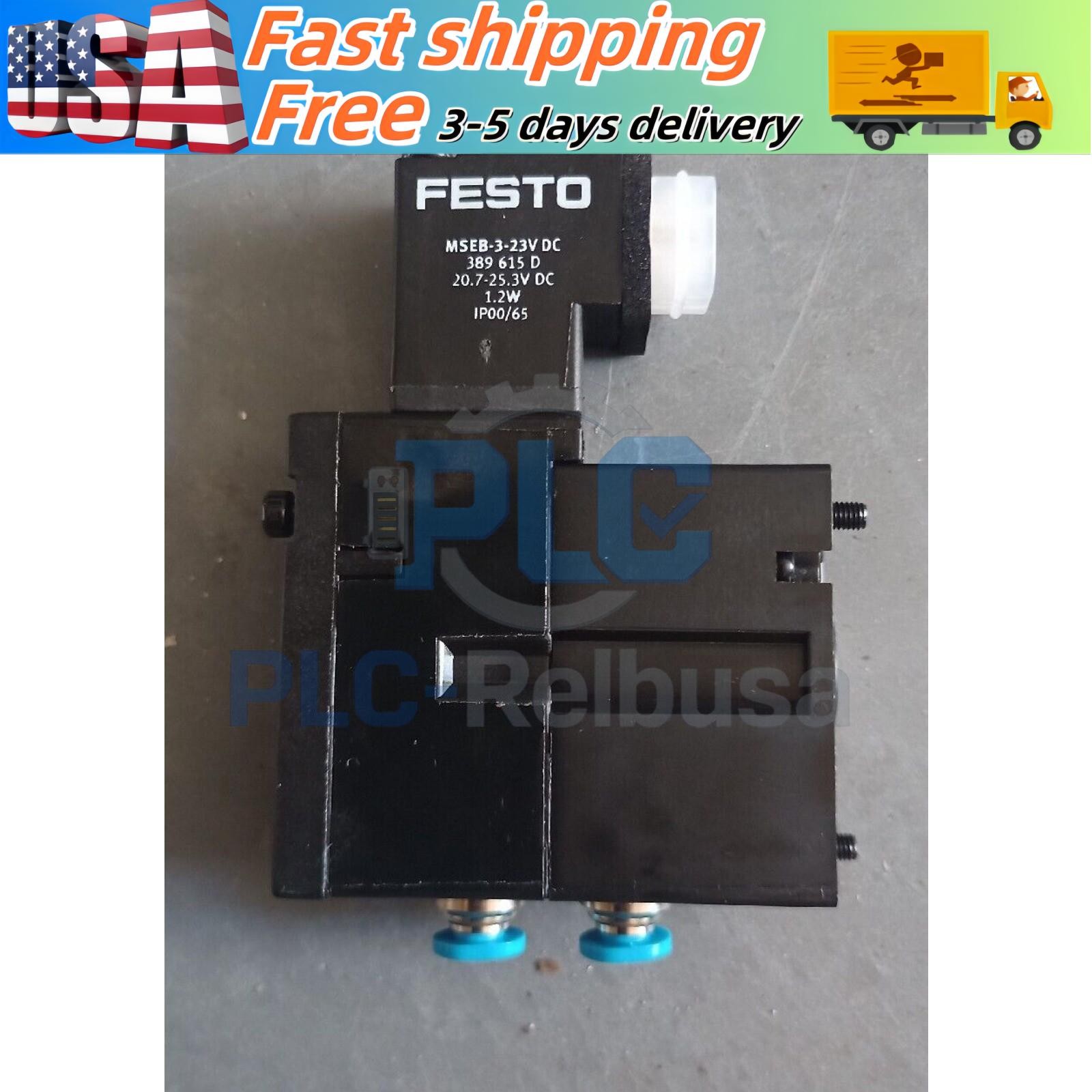 US FREE TAX New Festo  MEBH-4/2-QS-4-SA Solenoid Valve