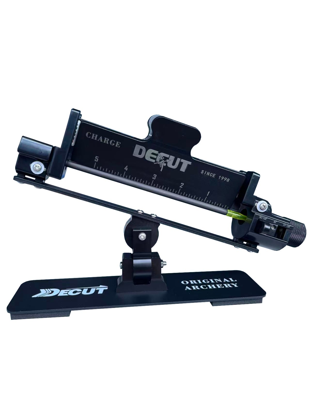 DECUT ARCHERY PLASTIC FLETCHING JIG CHARGE
