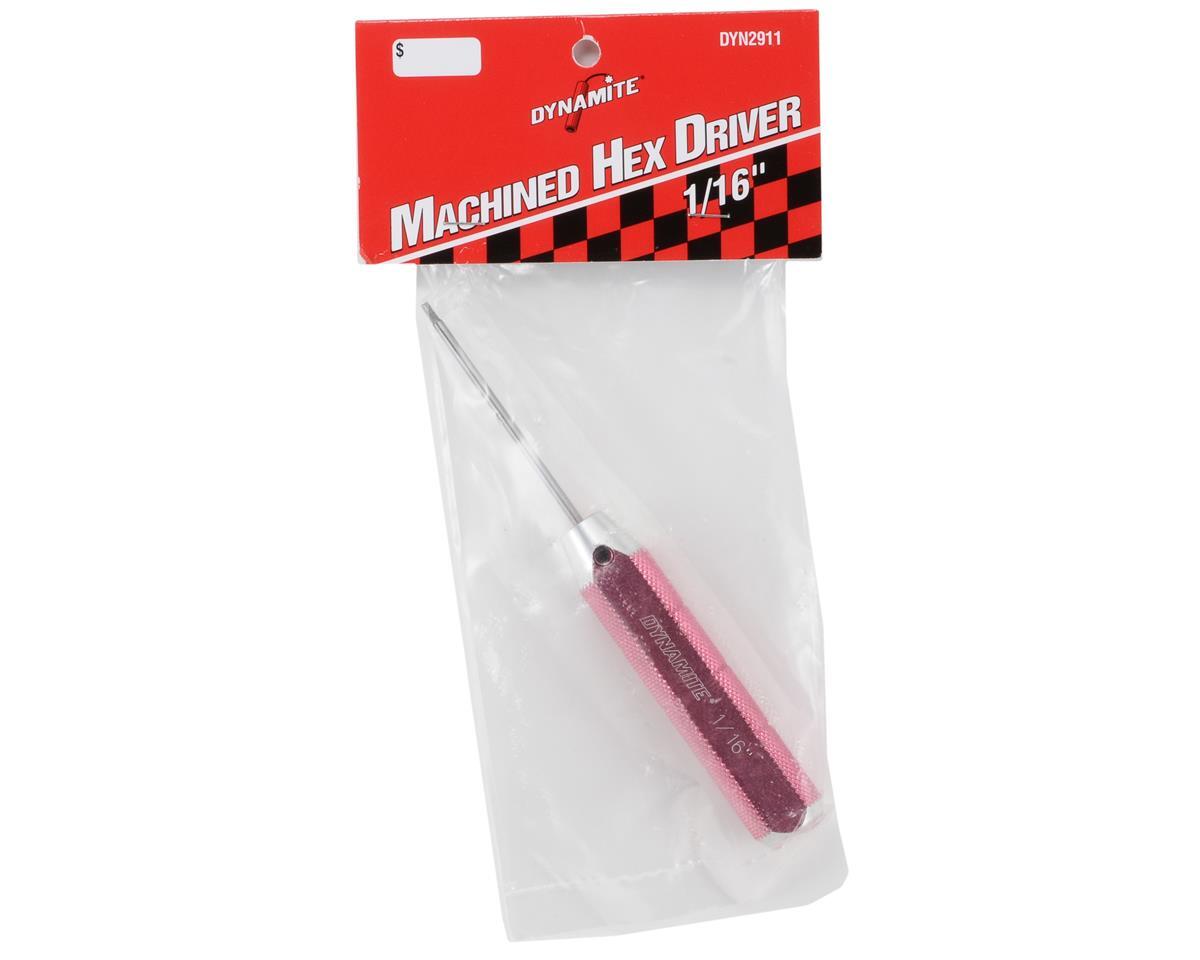 Dynamite Machined Hex Driver (Red) (1/16") [DYN2911]