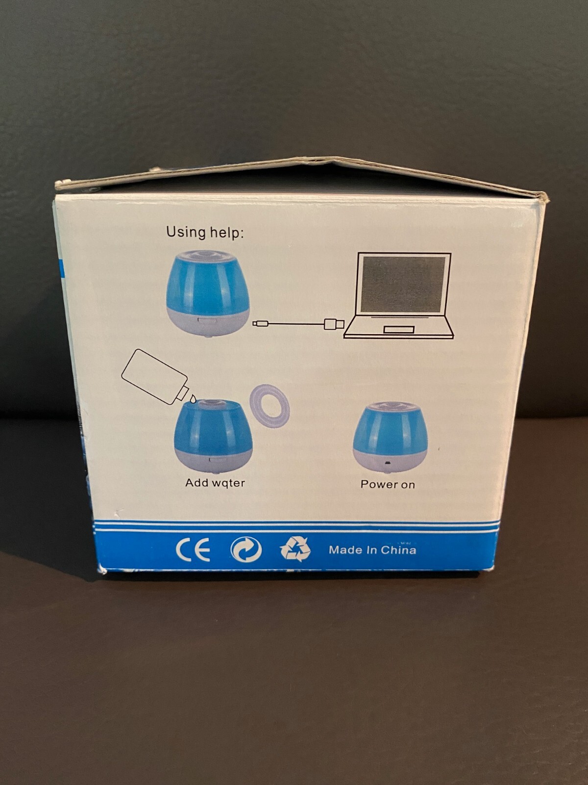 Mini Desktop USB Humidifier with Sounds - Lights - Aroma Diffuser