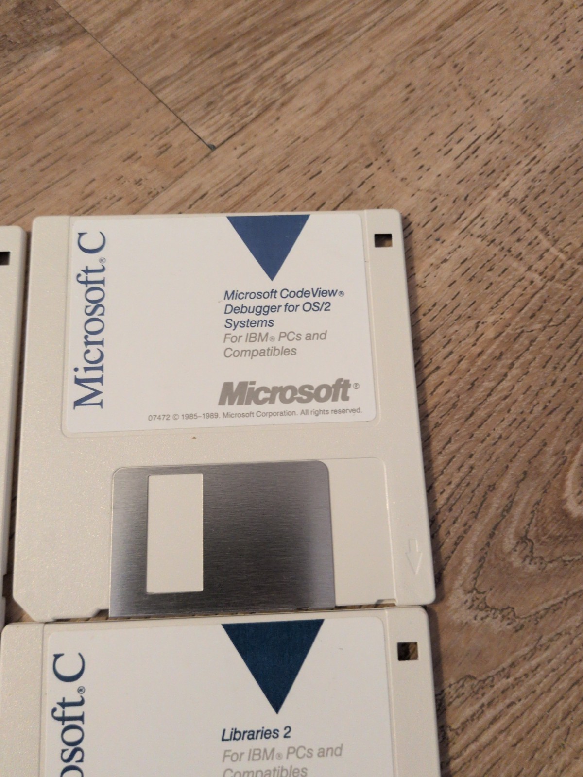 Vintage Software Microsoft C Floppy Disks 12 Total