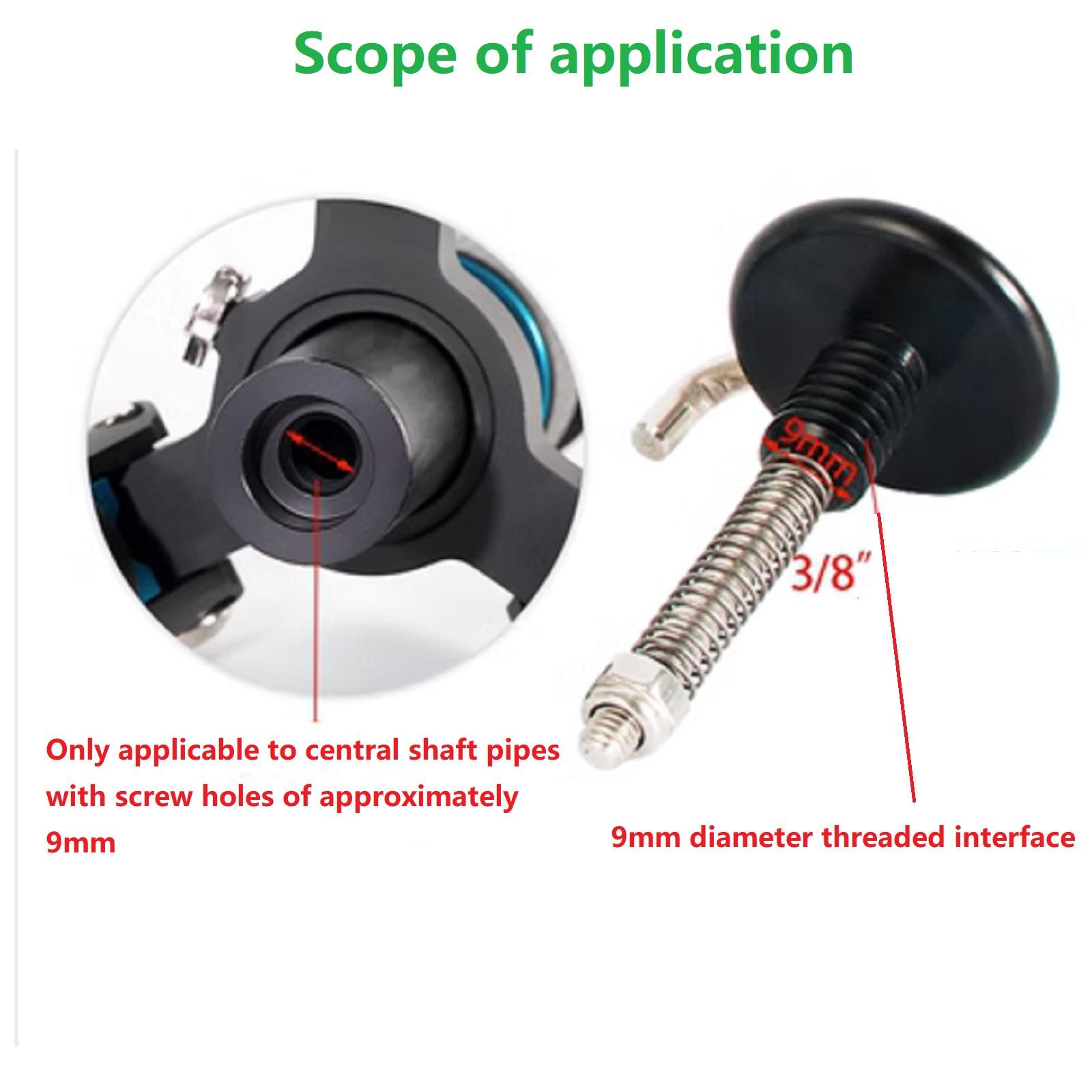 Stainless steel 3/8 interface Tripod Center Tripod Hook For Camera Tripod A