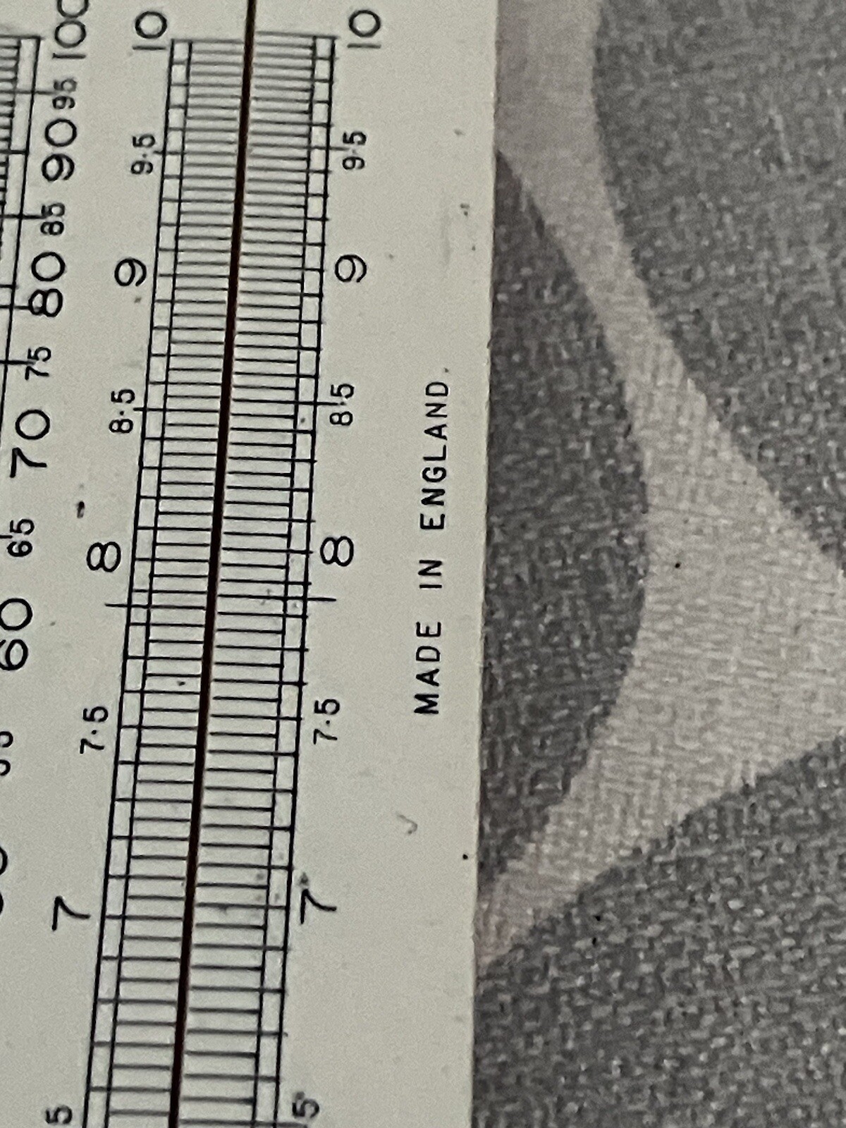 The Unique Slide Rule