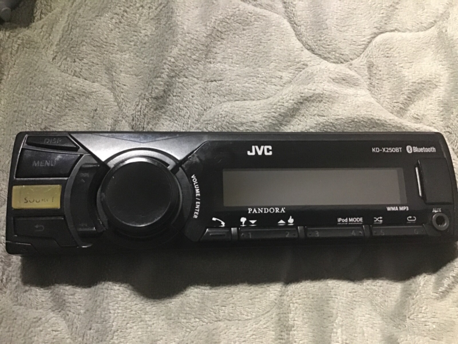 JVC KD-X250BT FACEPLATE ONLY GENUINE