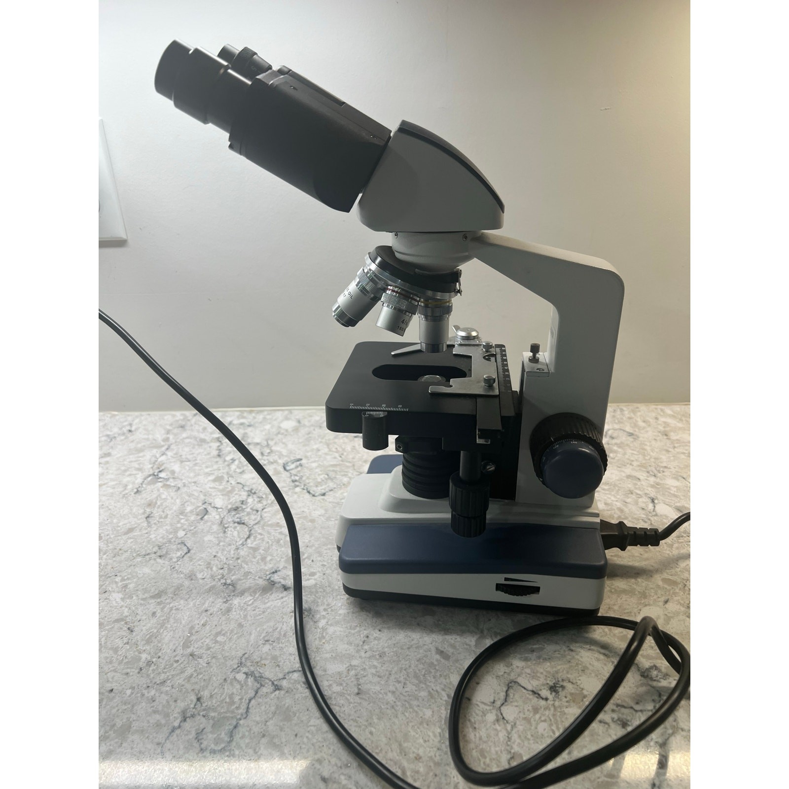 AmScope Student & Professional LED Binocular Compound Microscope JL