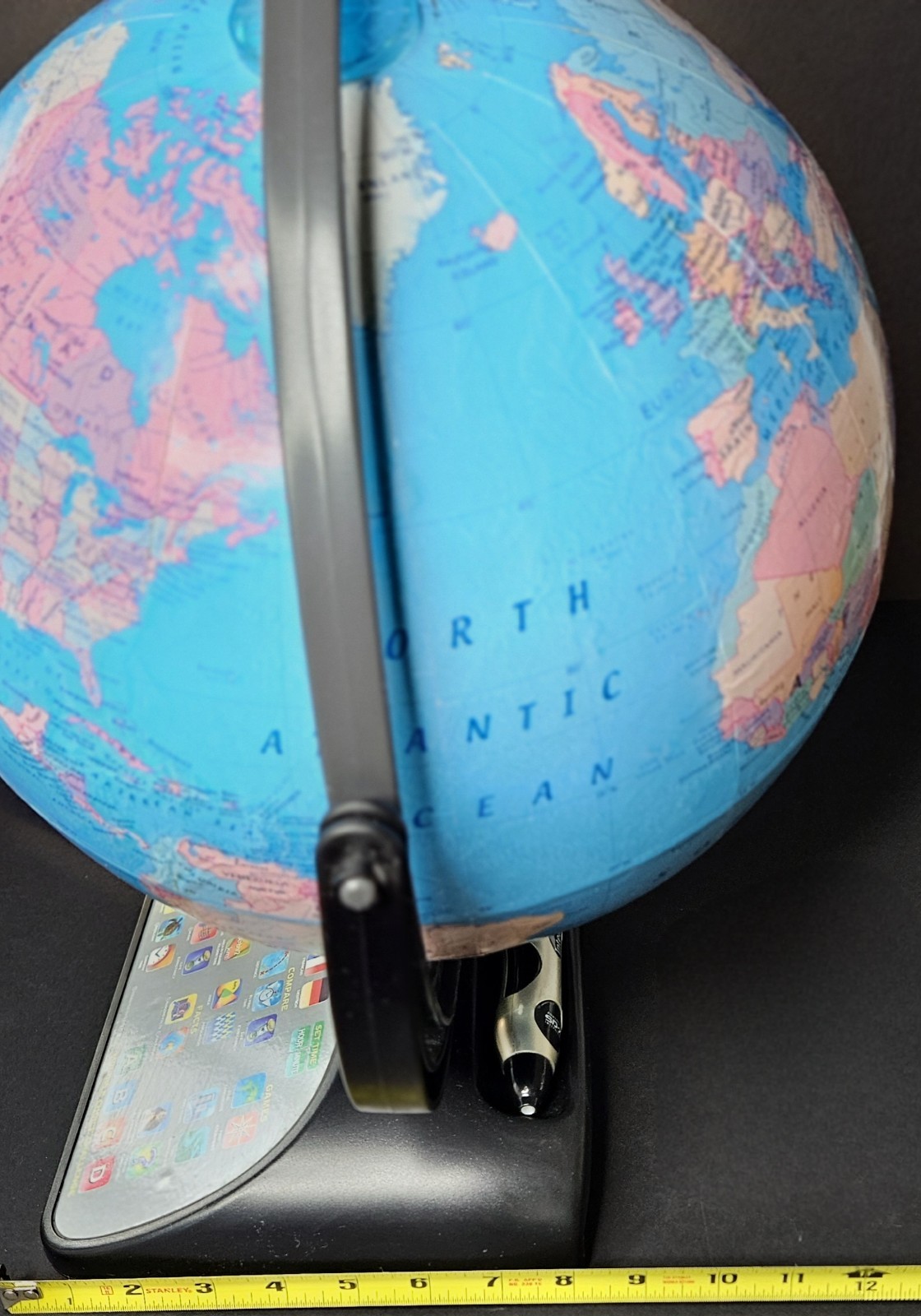 Intelliglobe by Replogle Interactive Educational Desk World Globe 12" Working