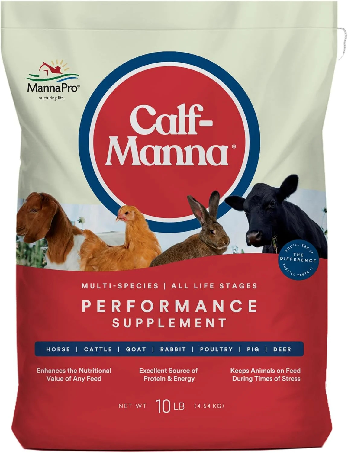 Calf-Manna, Multi-Species Performance Supplement for Livestock, Poultr