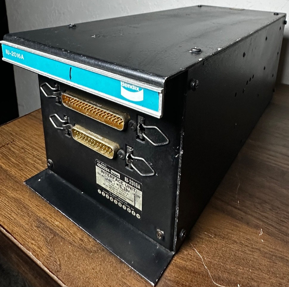 Bendix IU-2016A Interface Unit PN 4000984-3005 - Working as Removed