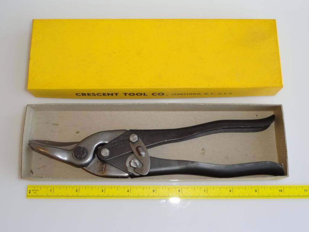 VTG Crescent V19R Aviation Snip Right Hand NOS USA Rare New Unused Metal Cutters