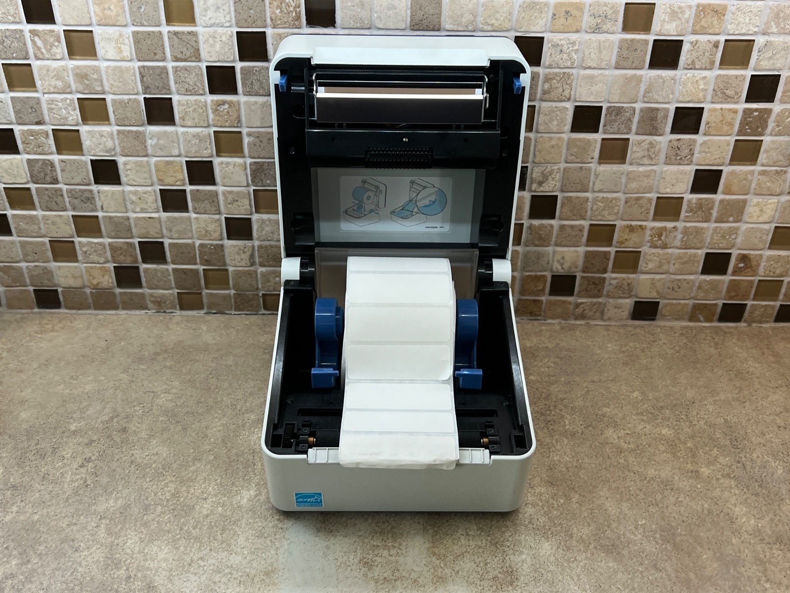 HP KE203 USB Barcode Direct Thermal Label Printer