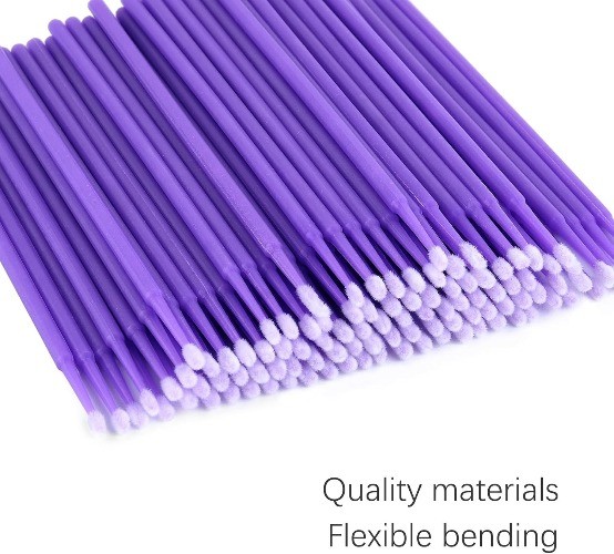 100PCS Single-Use Micro Touch Up Paint Brushes for Detail Refinishing, Paint Chi