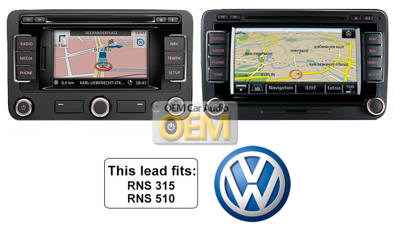 VW MDI iPod iPhone lead, VW Polo lightning cable connection, Media In adapter