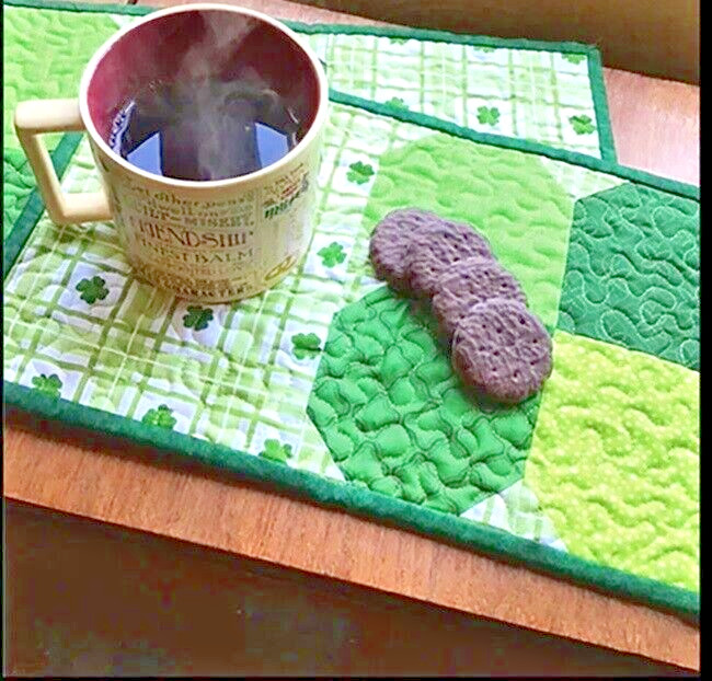 Shamrock Snack Mat Quilting Pattern