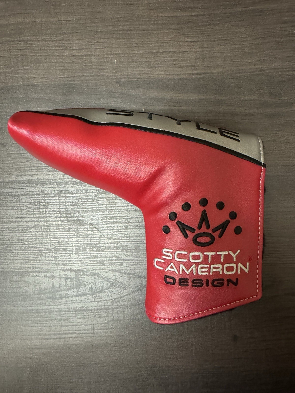 NEW 2025 Scotty Cameron Studio Style 100% Authentic Blade Putter Head Cover