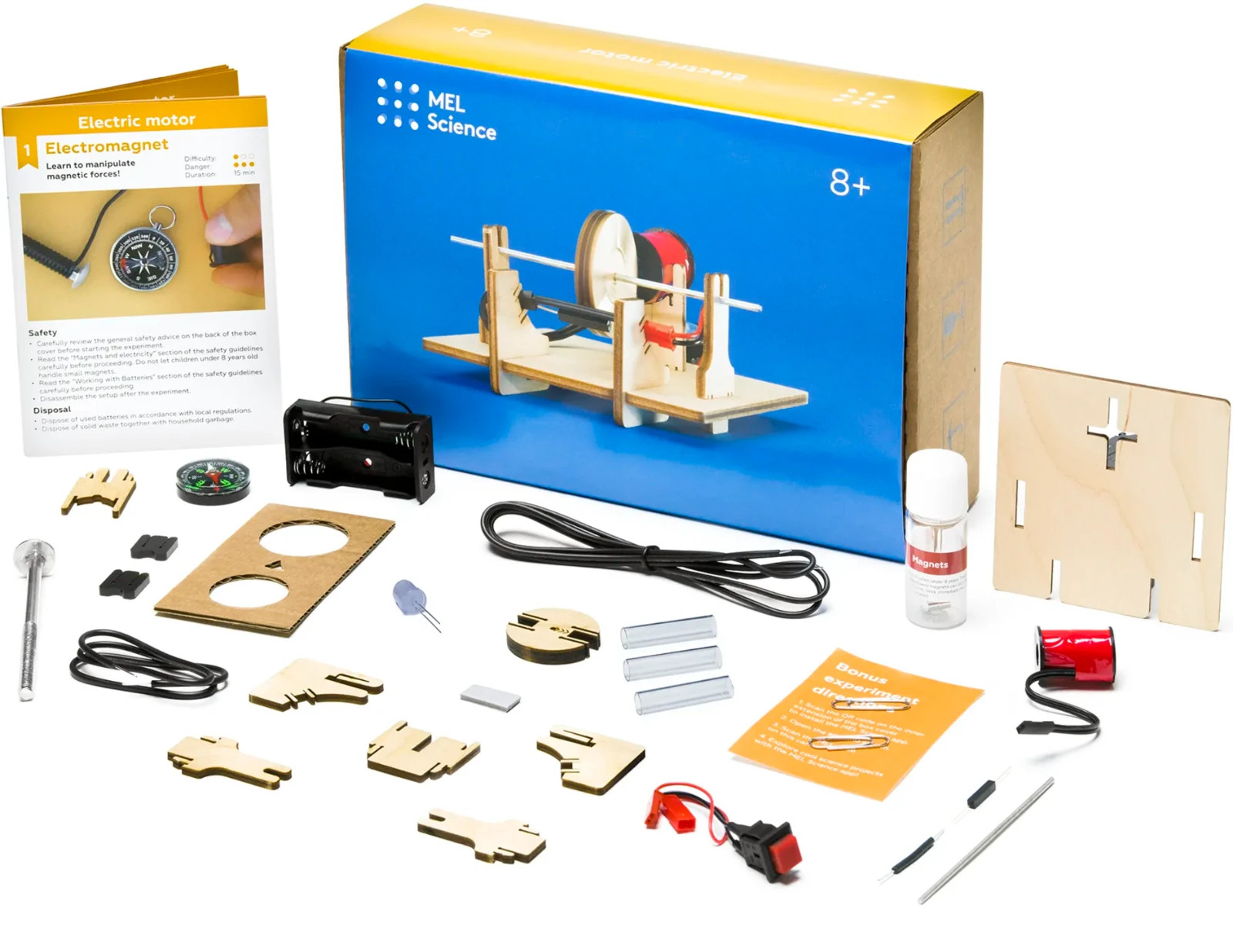 [NEW/SEALED] MEL Science Physics ELECTRIC MOTOR Kit (8+)