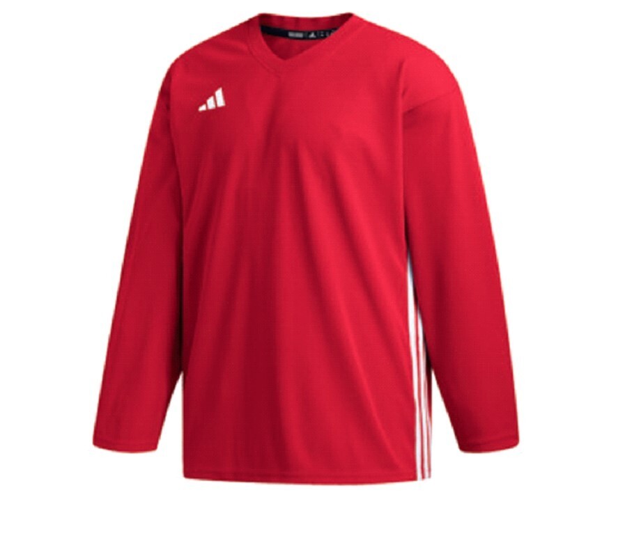 Adidas Red Team A STK2 Blank Hockey Jersey HN3427 New Mens Sizes