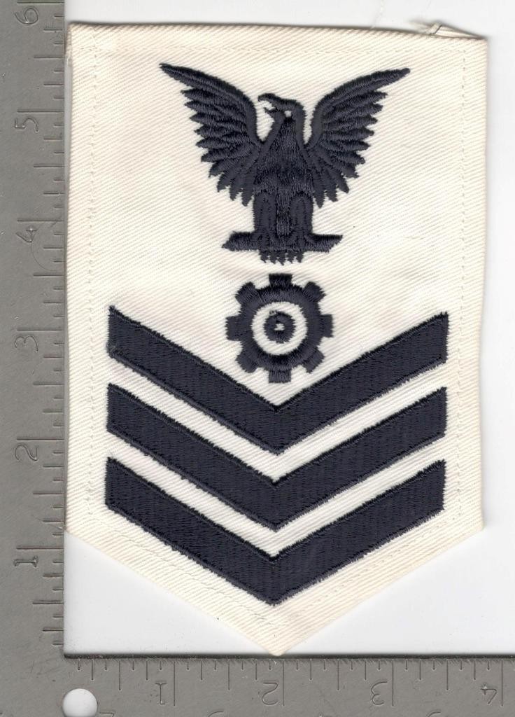 US Navy 1st Class Engineman Rate Patch Inv# N1607