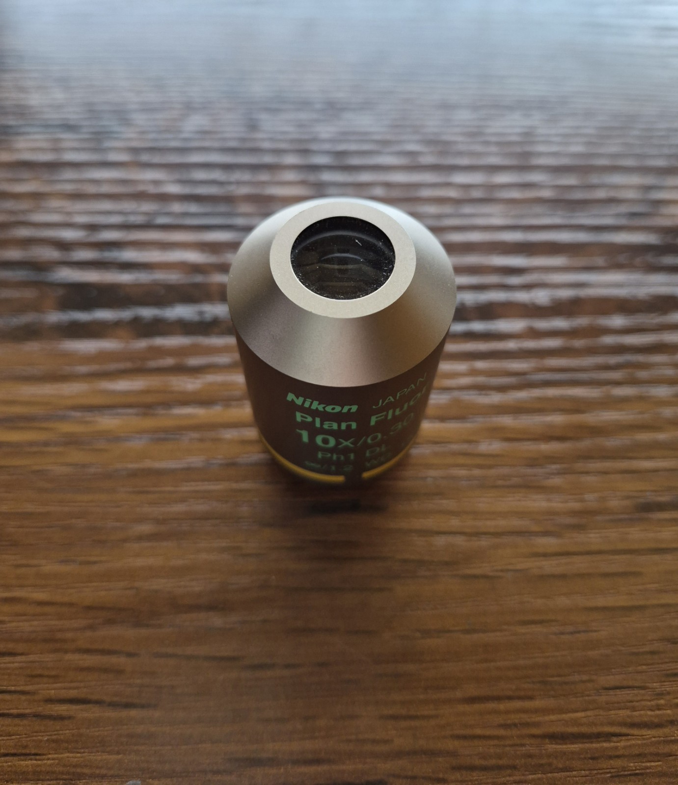 Nikon Plan Fluor 10x 0.30 Ph1 DL ∞/1.2 WD 15.2 Microscope Objective Lens #5643