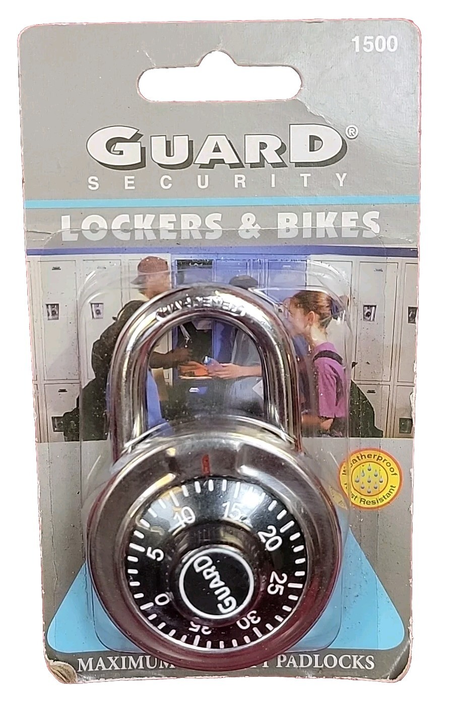 NEW NIP Combination Lock Dial Padlock Hardened Steel Gym Locker Bike School #R59